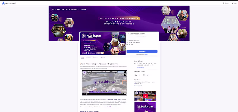 Cover image for Complete Accelevents virtual/hybrid event professionally setup