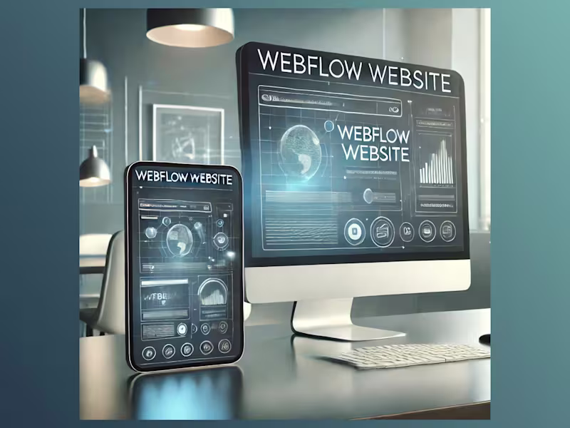 Cover image for Webflow Website | Responsive & Modern Design