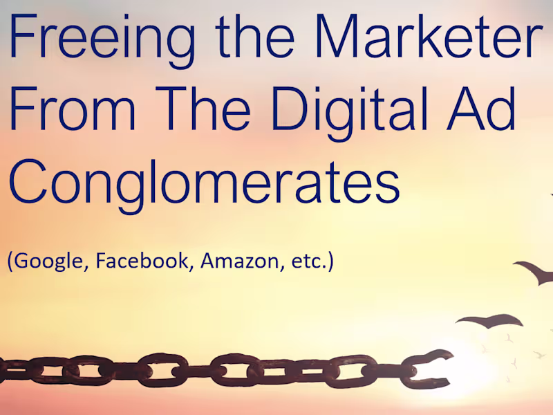 Cover image for Brought a New Company to Market