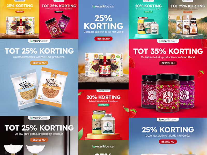 Cover image for Keto Low Crab Food Social Media Post Design