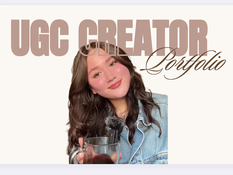 Cover image for UGC Portfolio 