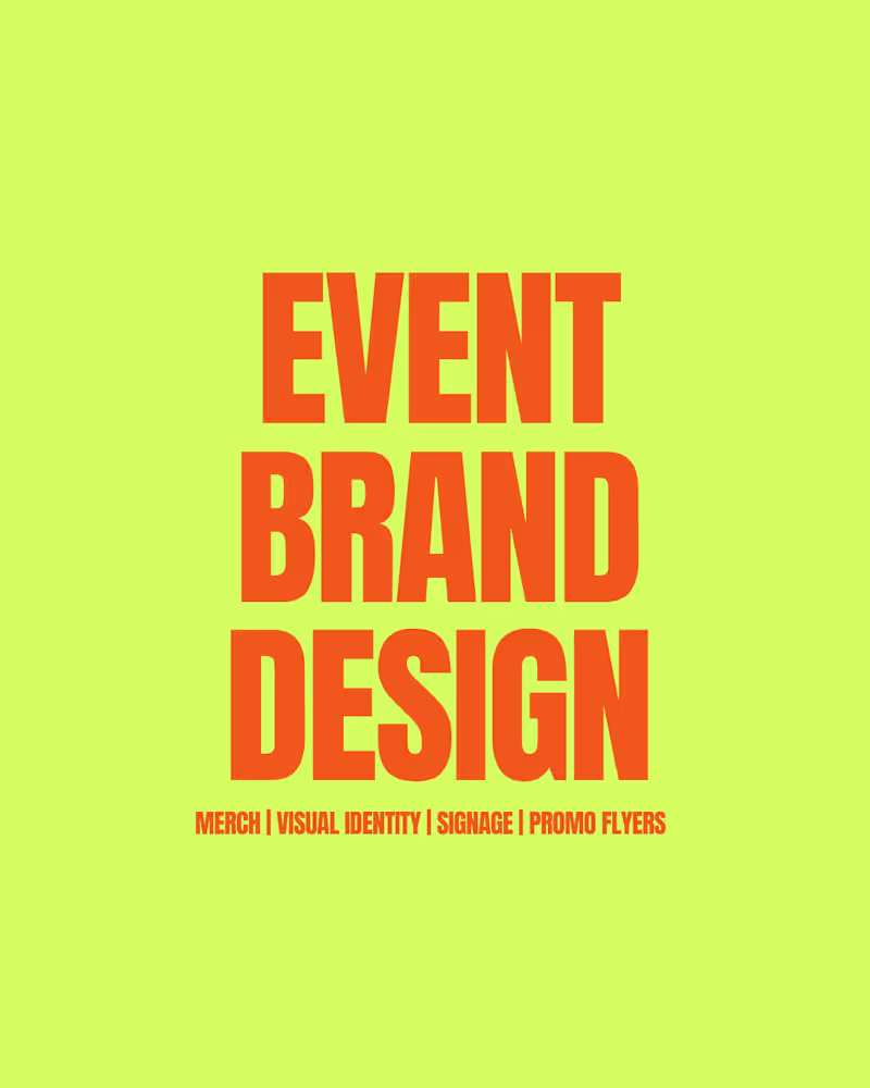 Cover image for Event Branding Visual Identity 