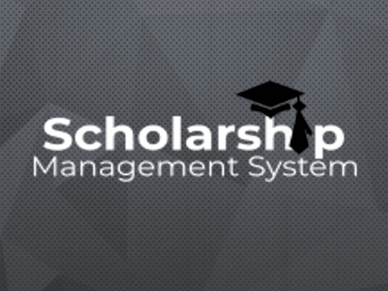Cover image for Scholarship Management System for a student's FYP