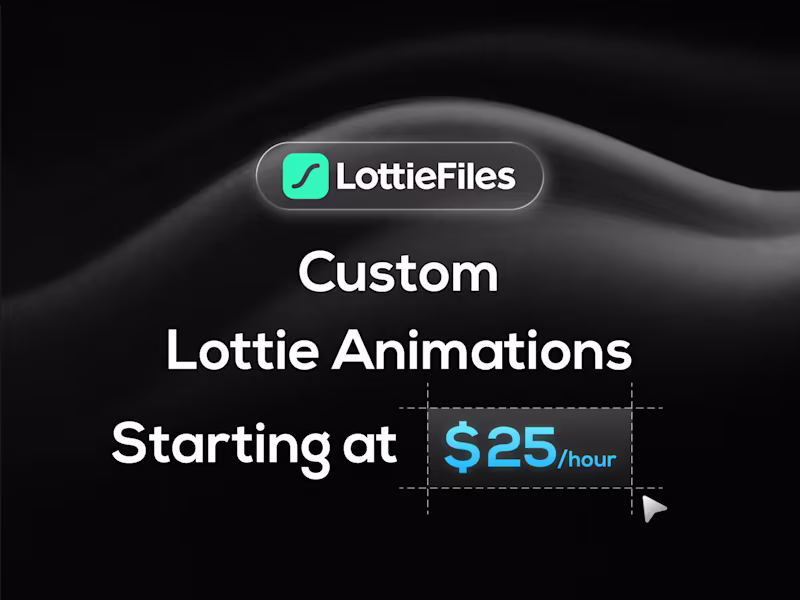 Cover image for Custom Lottie Animations