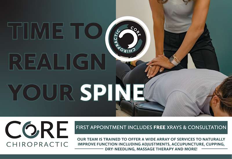 Cover image for Core Chiropractic Advertising Mailers