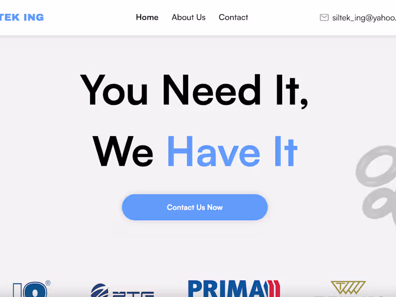 Cover image for Responsive Engineering Services Website for Siltek Ing