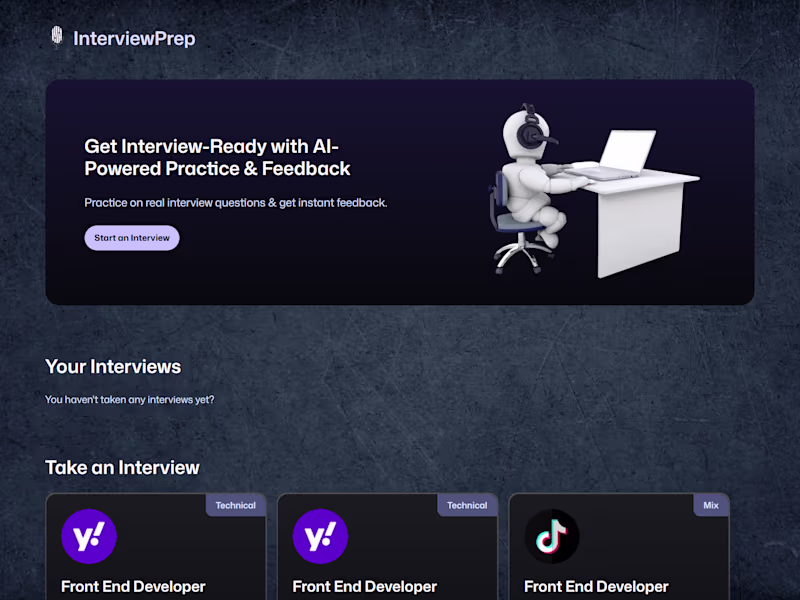 Cover image for AI Interview Application Development