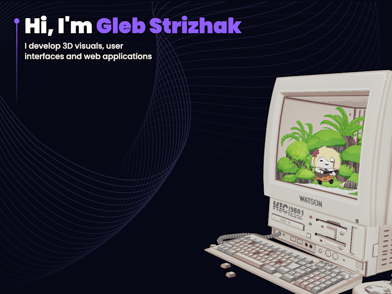 Cover image for Interactive Website for Art Gallery