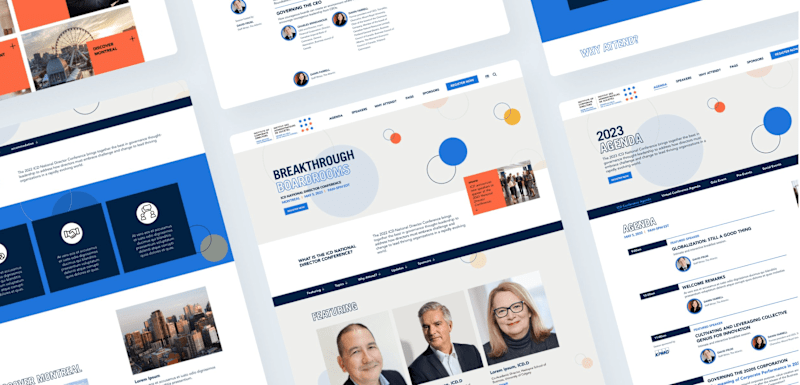Cover image for Responsive Website Design for Institute of Corporate Directors