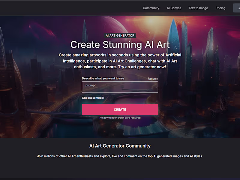 Cover image for AI Art Generation App