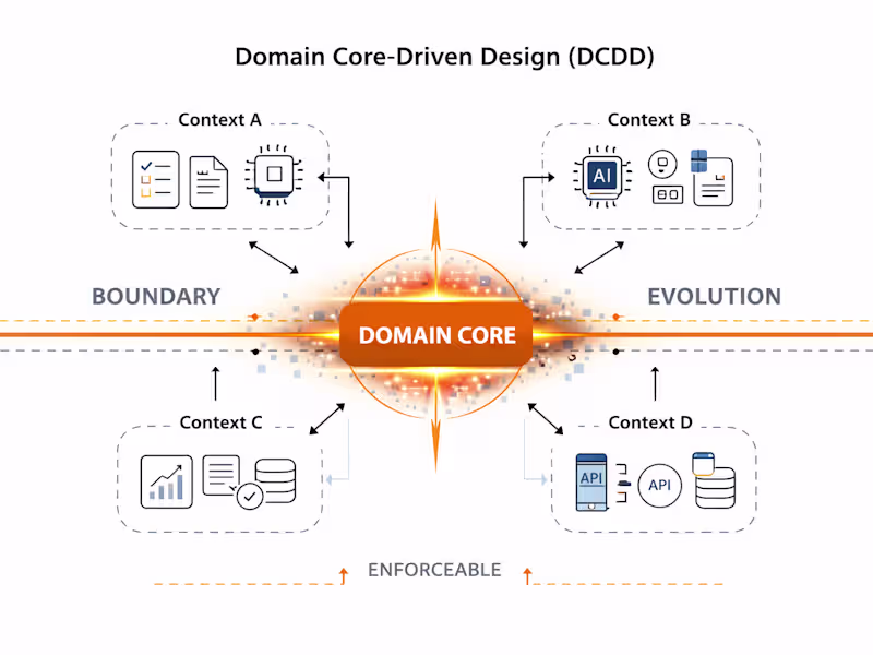 Cover image for Domain Core–Driven Design (DCDD)