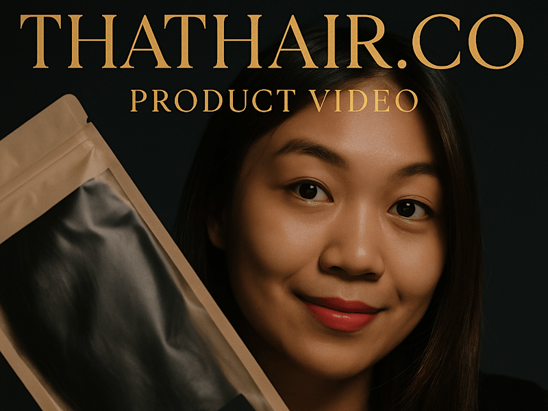 Cover image for Thathair.co – Premium Halo Extensions Product Video