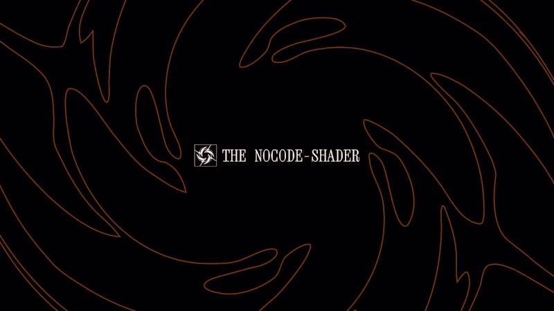 Cover image for The NoCode Shader