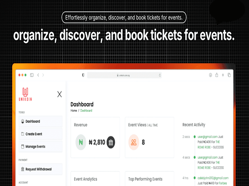 Cover image for Event Management Platform