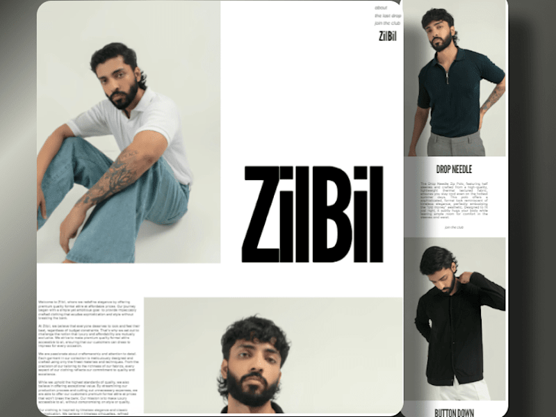 Cover image for ZilBil - Premium Clothing