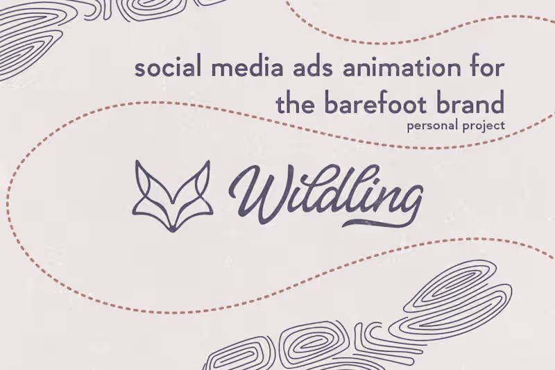 Cover image for Social media ads animation for the barefoot brand 