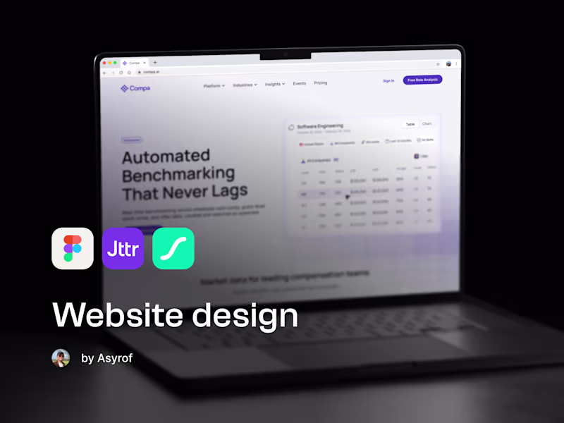 Cover image for Website design