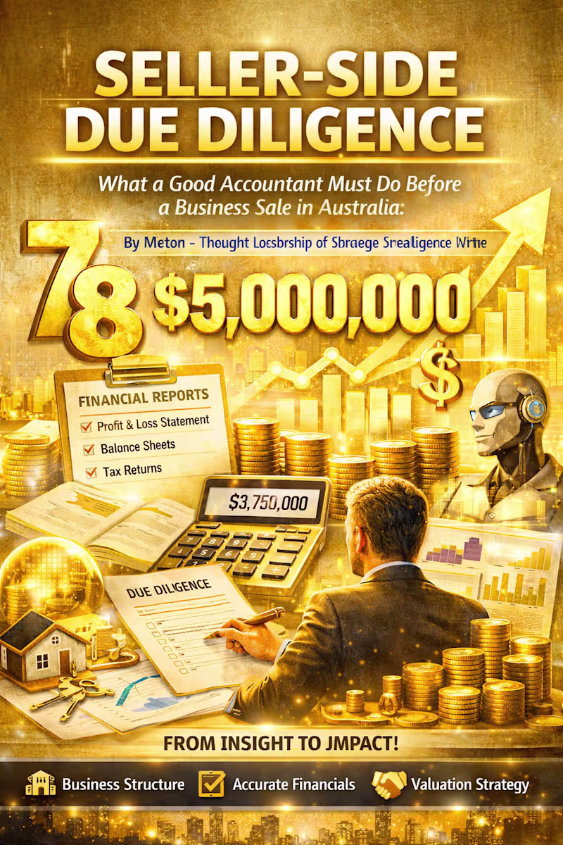 Cover image for Seller‑Side Due Diligence: What a