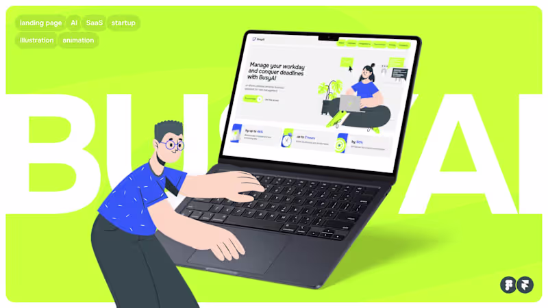Cover image for Smart Brand & Web Design for BusyAI