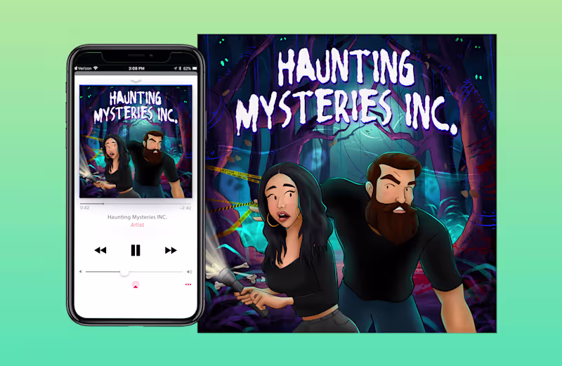 Cover image for Podcast Cover Illustrations