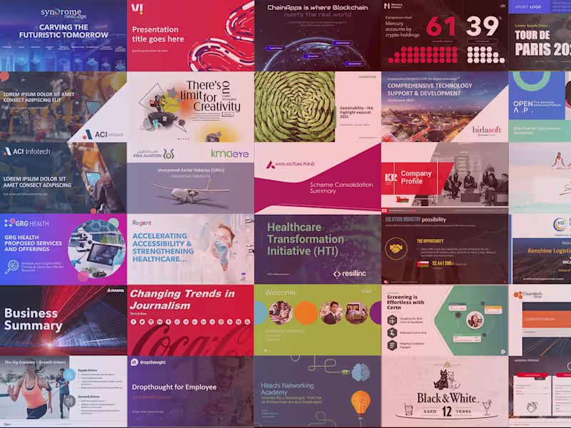 Cover image for Impactful Presentation Design Services