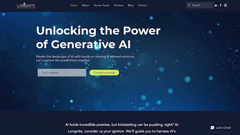 Cover image for Lorignite Website Proofing