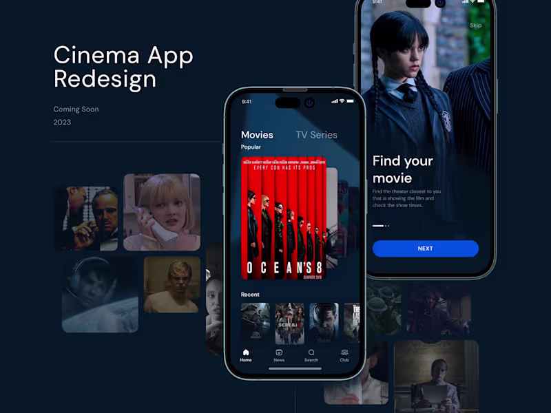 Cover image for Coming Soon – A 360° view of cinema.