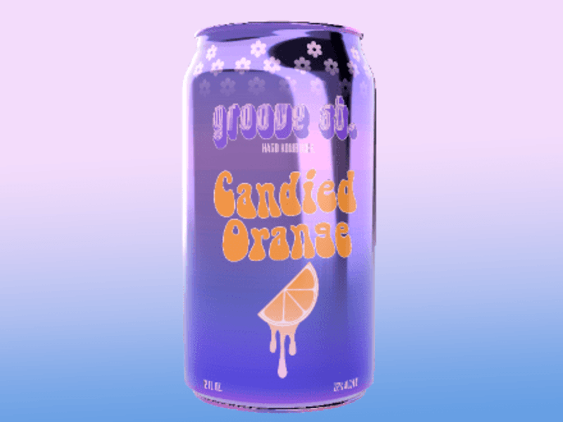 Cover image for Groove St. Hard Kombucha | Branding + AR Packaging Design