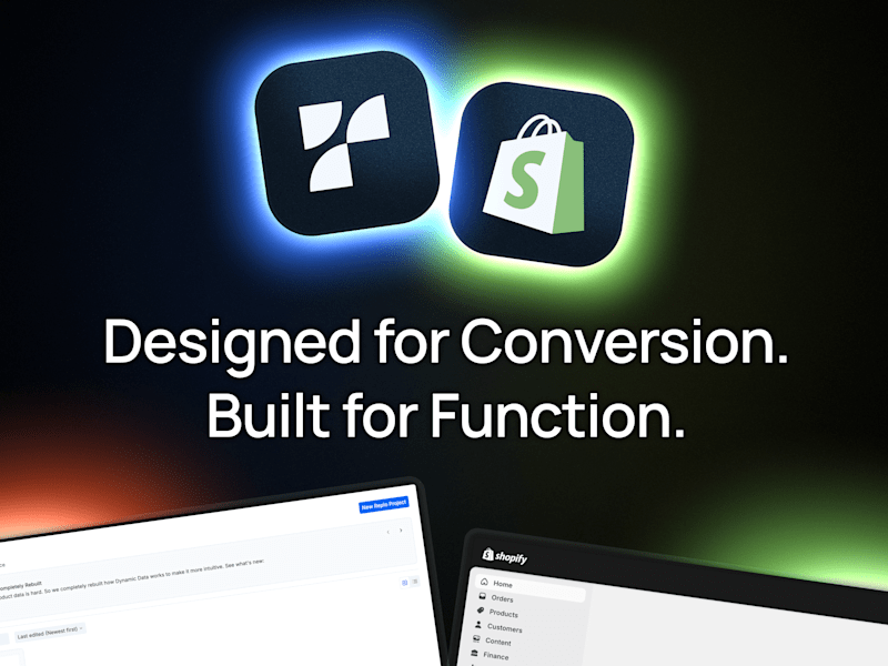 Cover image for Shopify Website Design & Build: Replo to Shopify