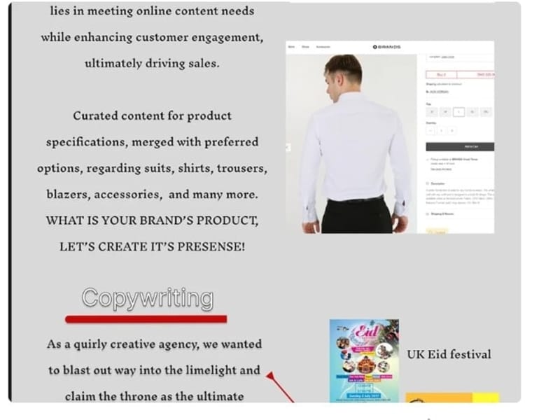 Cover image for Copywriting and translation 
