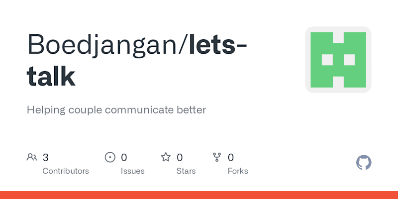 Cover image for Lets Talk