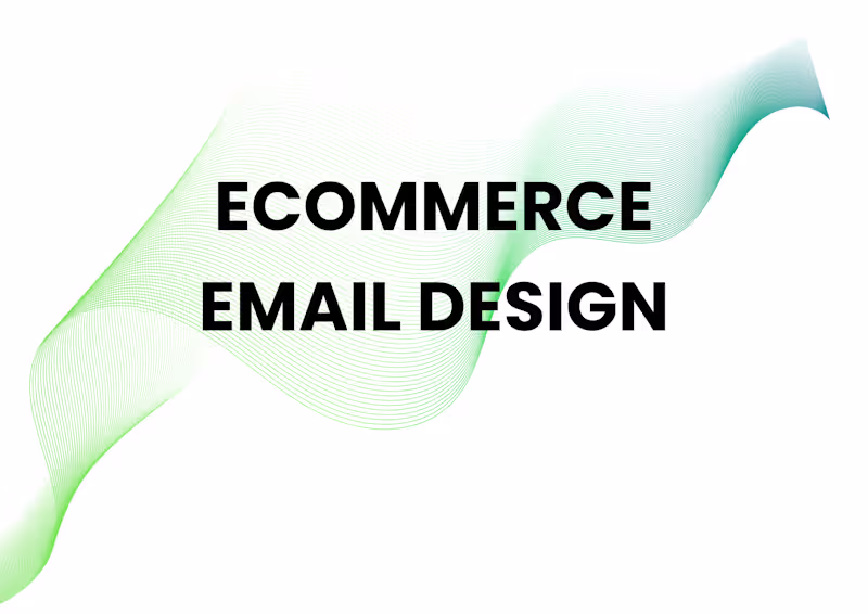 Cover image for Ecommerce Email Template Pack for Klaviyo/Mailchimp with Stripo.