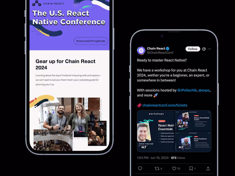 Cover image for Chain React: Email Marketing & Content Strategy