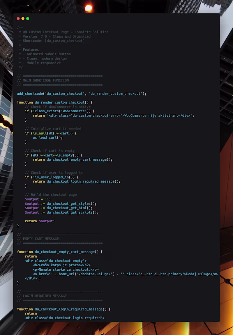 Cover image for Modular High-Performance Checkout Engine