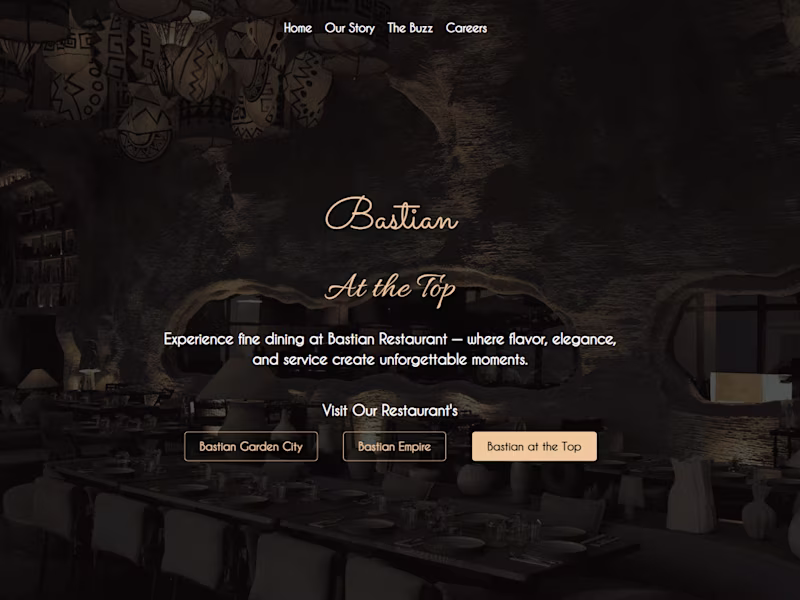 Cover image for I will design and develop a modern restaurant website