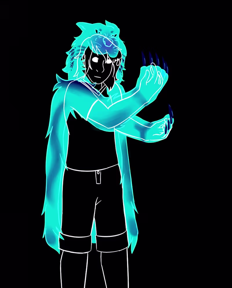 Cover image for A better view of the spiritual cloak. A Pitbull and a polar ...