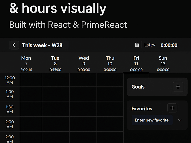 Cover image for Task Management App with Calendar & Goal Tracking – React.js