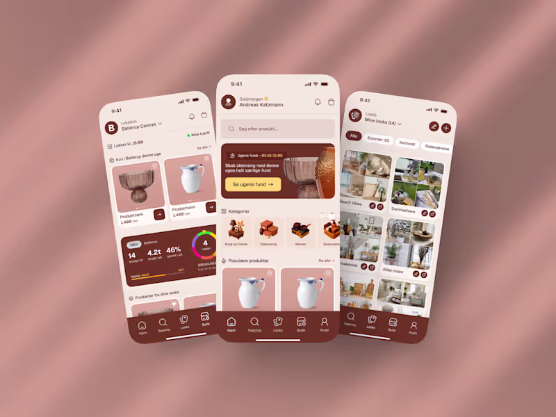 Cover image for Website & app designs and strategy for Basic & More, a popul...