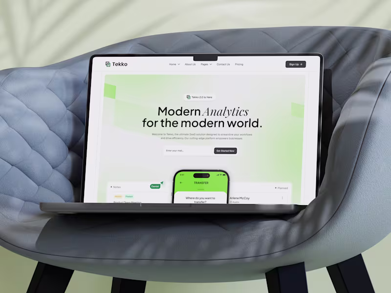 Cover image for Tekko - Technology Webflow Website Template