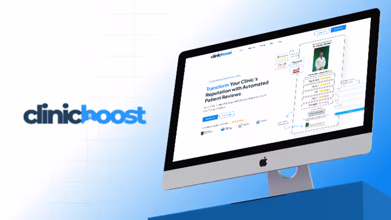 Cover image for Clinic Boost: Reputation Management Case Study