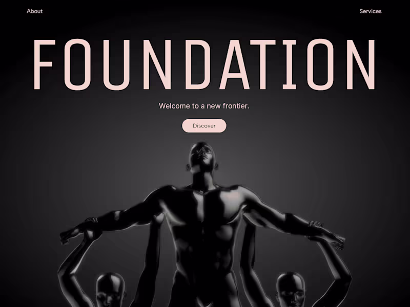 Cover image for Landing Page Design with 3D intergration