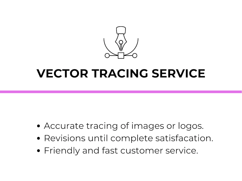 Cover image for I will do manual and accurate vector tracing of a image