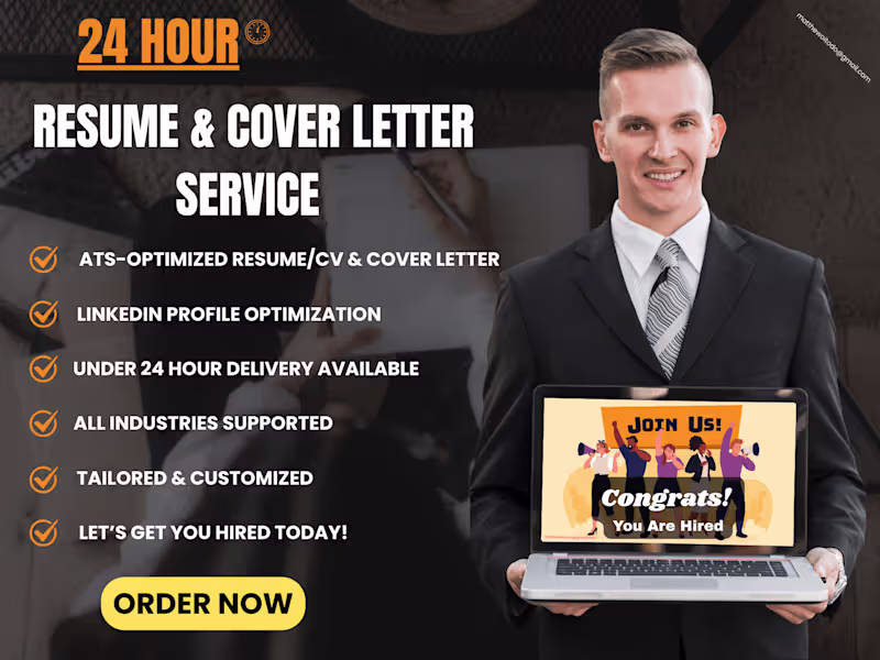 Cover image for Stand Out with ATS-Optimized CV, Resume and Cover Letter Writing