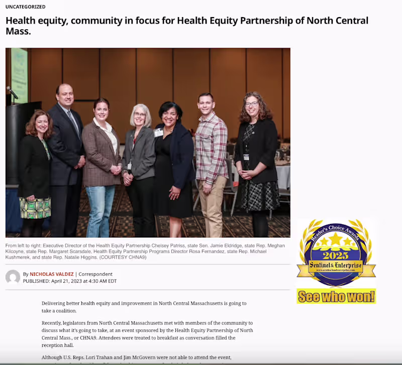 Cover image for One of my first freelancing jobs was actually from the Healt...