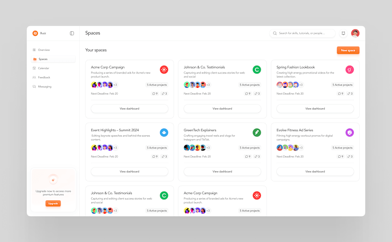 Cover image for Project management platform for video creators