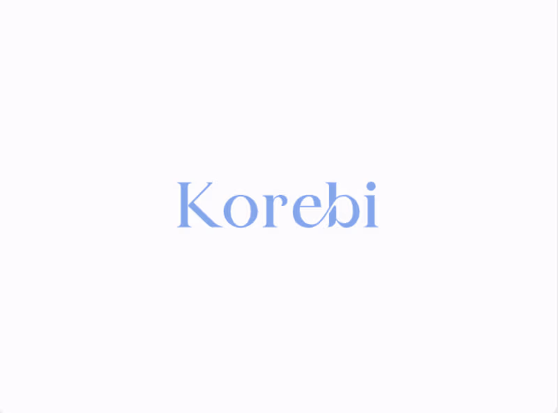 Cover image for Korebi Logo Design