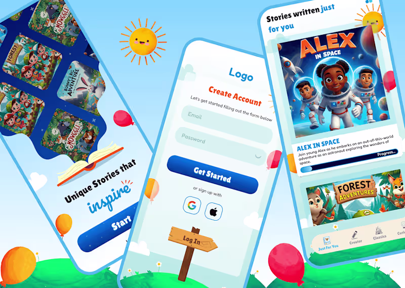 Cover image for Kid's Story Book App