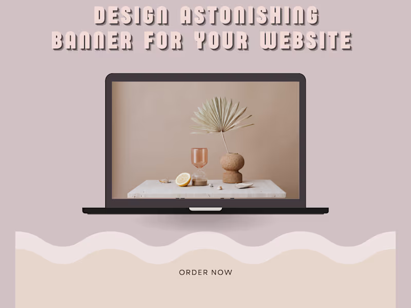 Cover image for I will make professional website banner,slider,ad banner