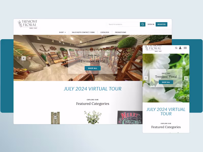 Cover image for Tremont Floral