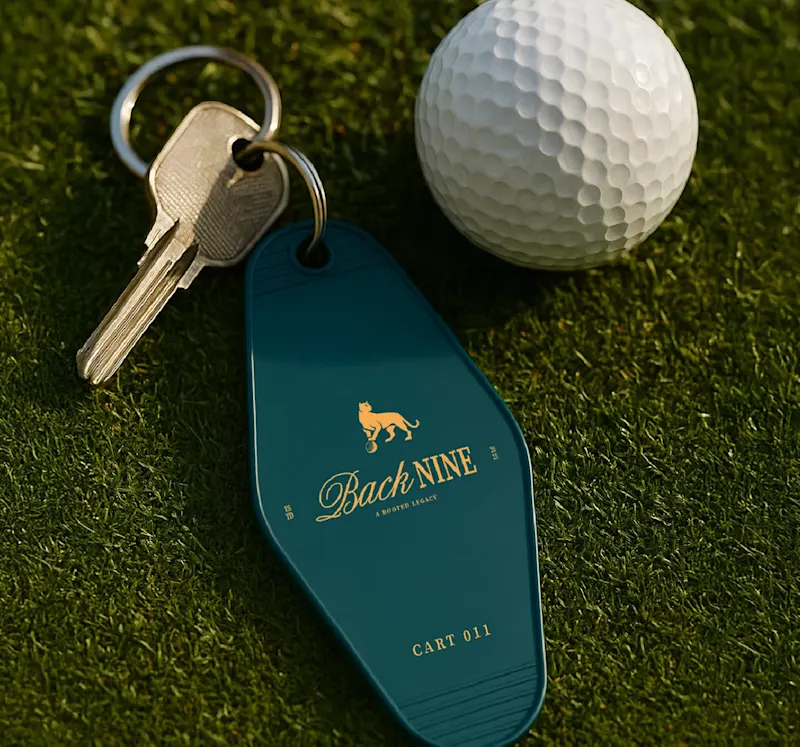 Cover image for Back Nine | Visual Identity and Brand collaterals